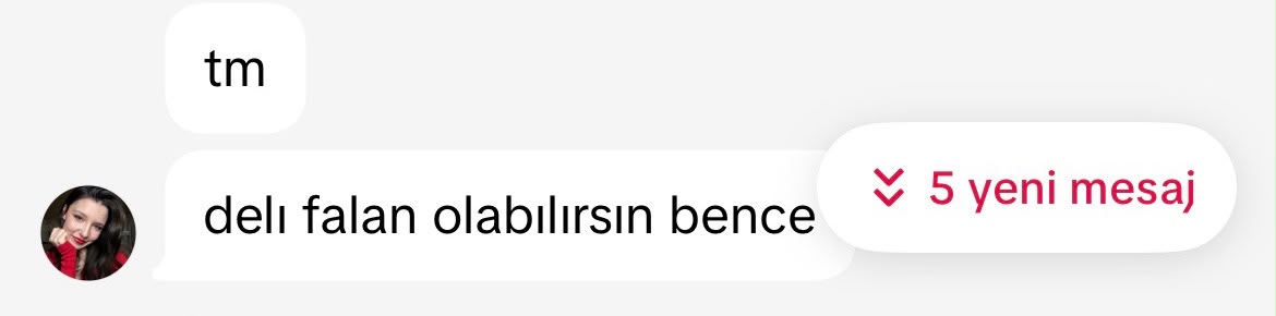Testin sonucu: deli falan olabilirsin bence