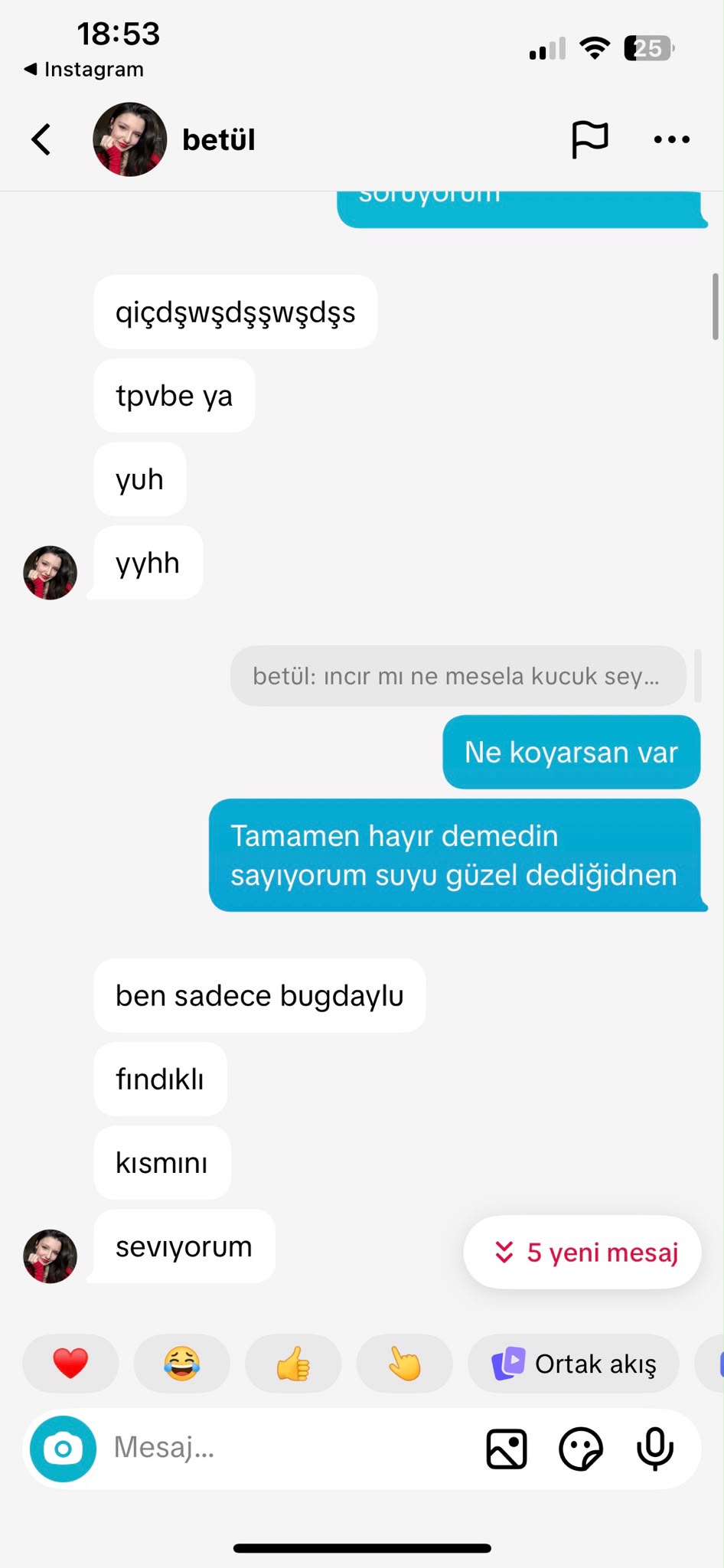 Yemek testi — aşure faslı
